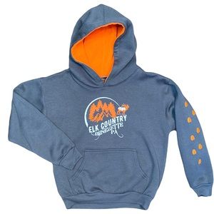 Tipsy Kid’s Elk Country Hoodie Size Large